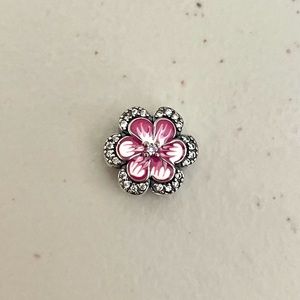 Tropical Flower Bracelet Charm